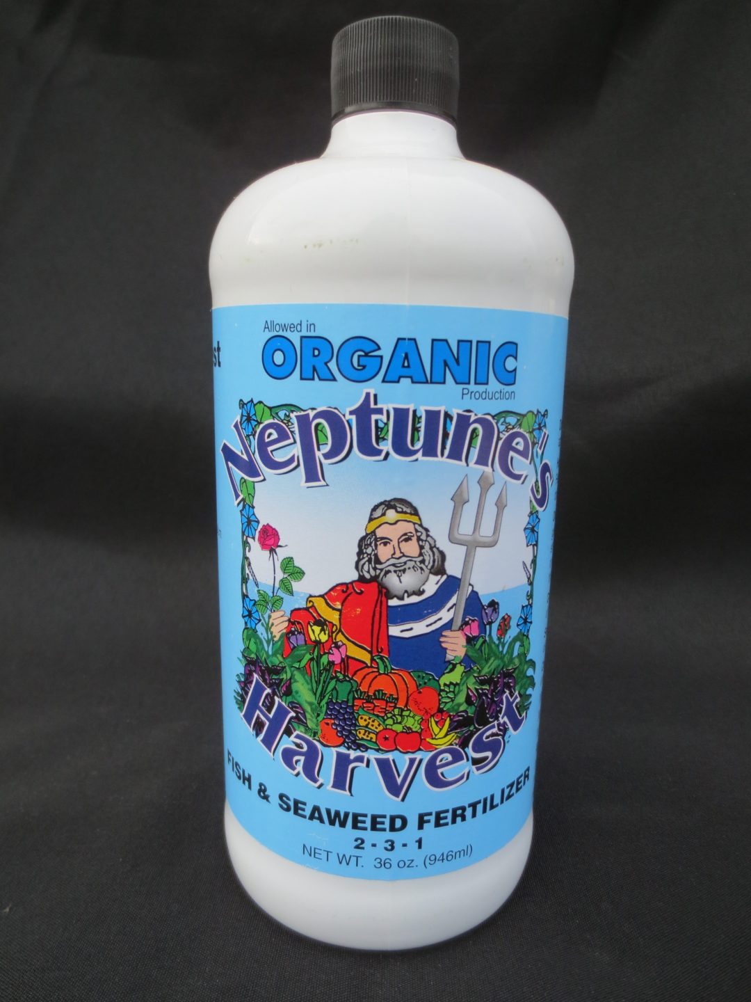 Neptune’s Harvest Fish/Seaweed Blend Fertilizer 1 QUART White Harvest
